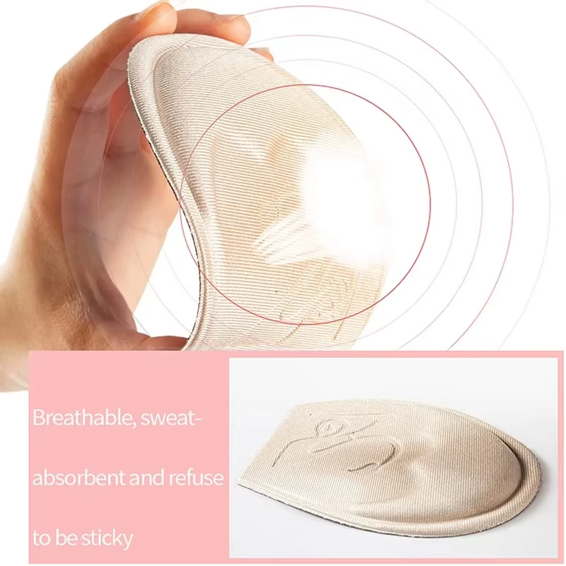 Forefoot Padding, Anti-Slip Outsole, Cushioned Half-Insole, Inner Insole, Size Reduction, Padded Forefoot Cushioning Padding.