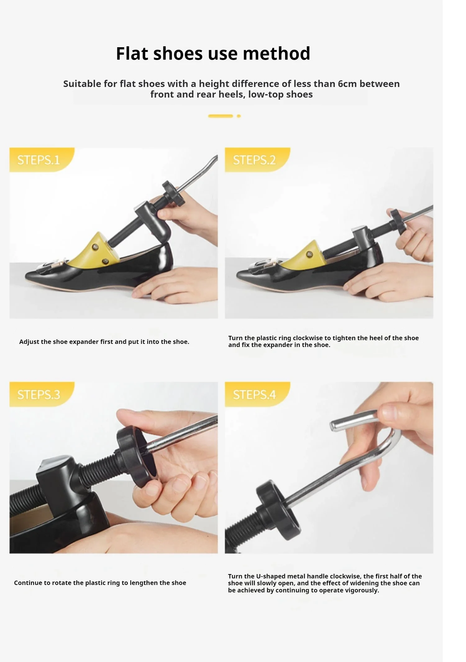 Professional Shoe Trees Boots Sneakers Shoe Stretchers Men Woman Heels Shoes Tree Adjustable length width Shoes Stretcher