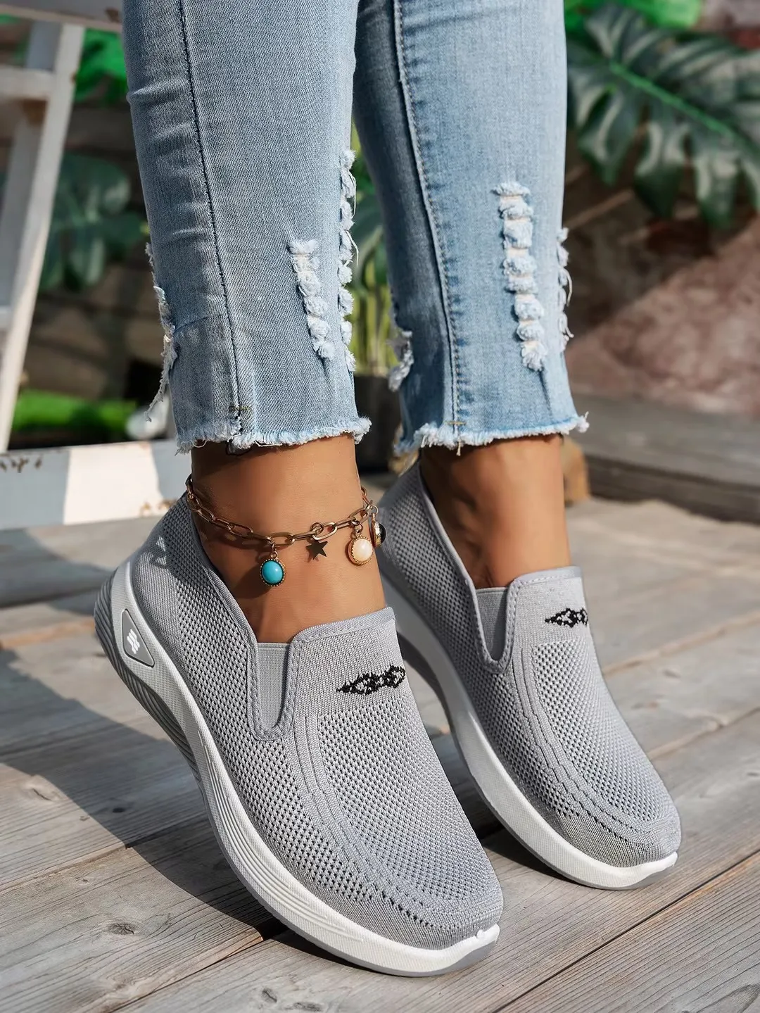 Women's 2026 Spring Autumn Fashionable Single‑Color Work Shoes Convenient Comfortable Casual Daily Footwear Free Shipping