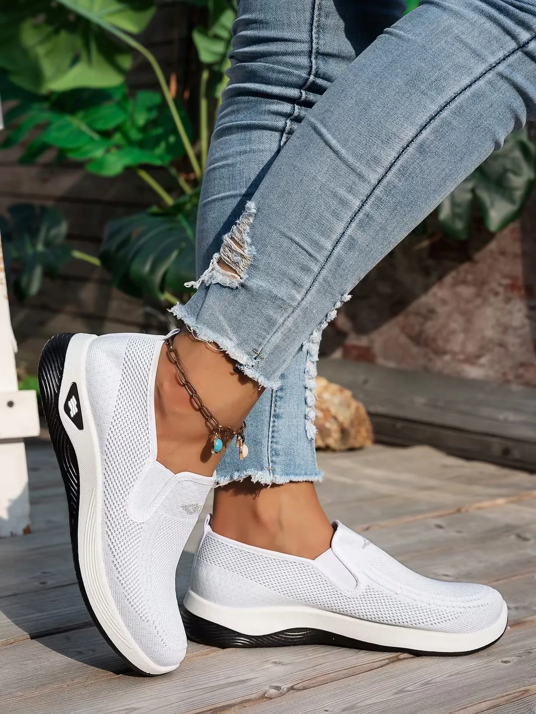 Women's 2026 Spring Autumn Fashionable Single‑Color Work Shoes Convenient Comfortable Casual Daily Footwear Free Shipping