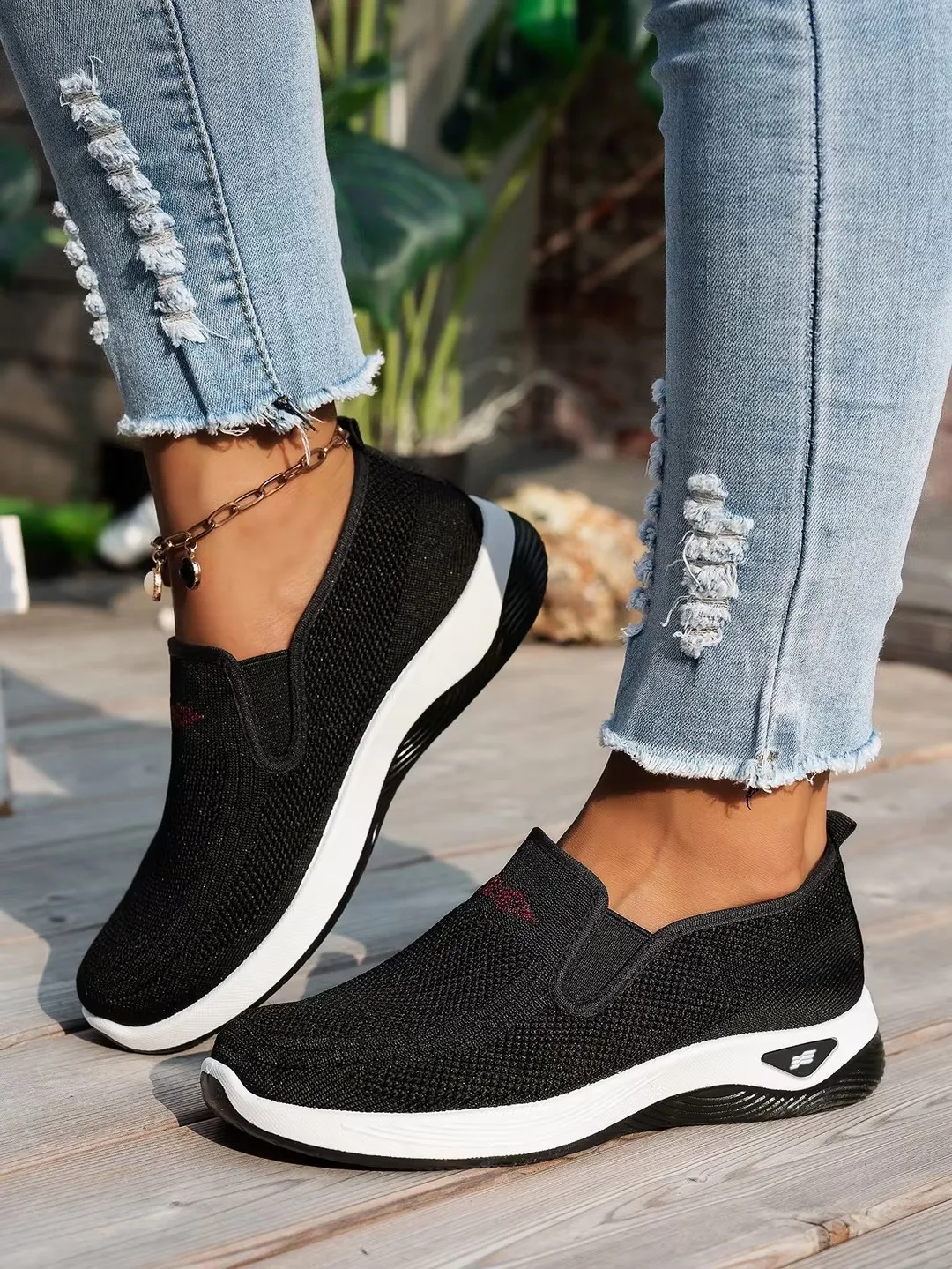 Women's 2026 Spring Autumn Fashionable Single‑Color Work Shoes Convenient Comfortable Casual Daily Footwear Free Shipping
