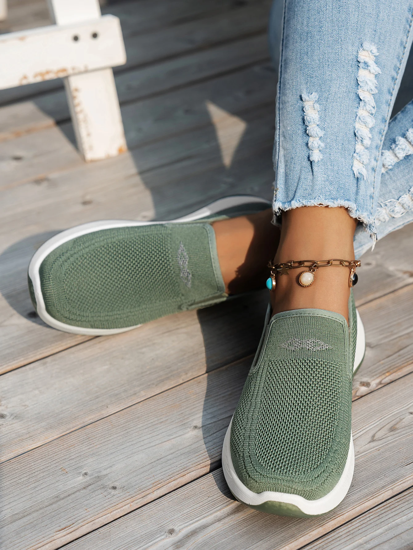 Women's 2026 Spring Autumn Fashionable Single‑Color Work Shoes Convenient Comfortable Casual Daily Footwear Free Shipping