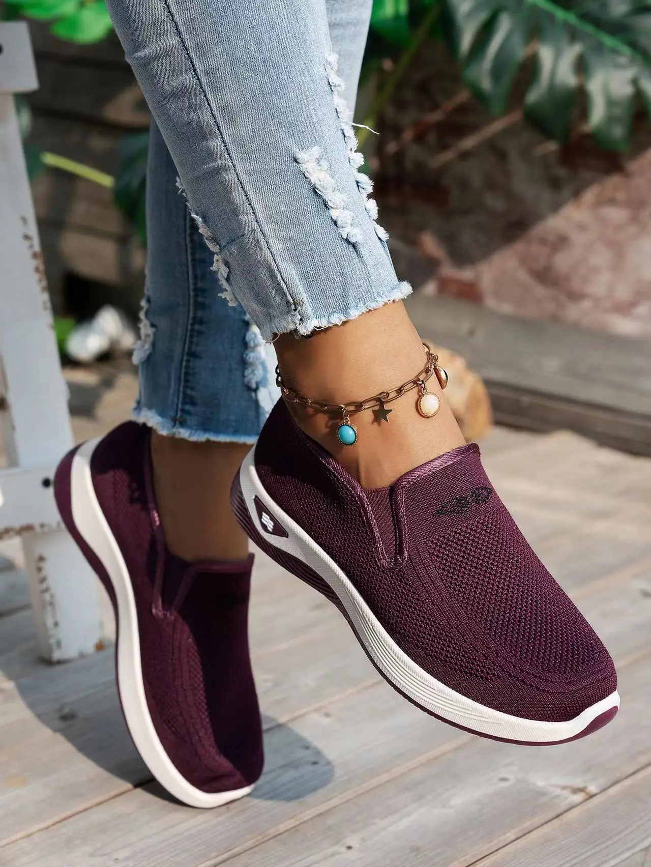 Women's 2026 Spring Autumn Fashionable Single‑Color Work Shoes Convenient Comfortable Casual Daily Footwear Free Shipping