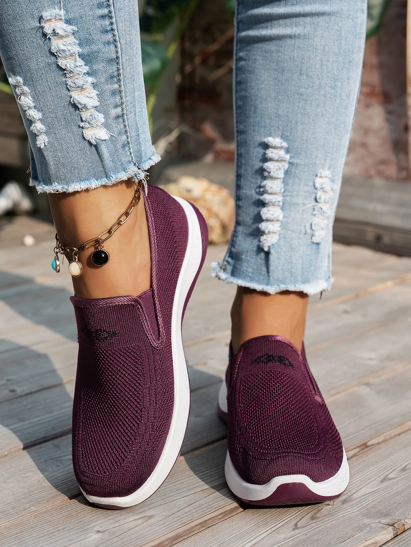 Women's 2026 Spring Autumn Fashionable Single‑Color Work Shoes Convenient Comfortable Casual Daily Footwear Free Shipping