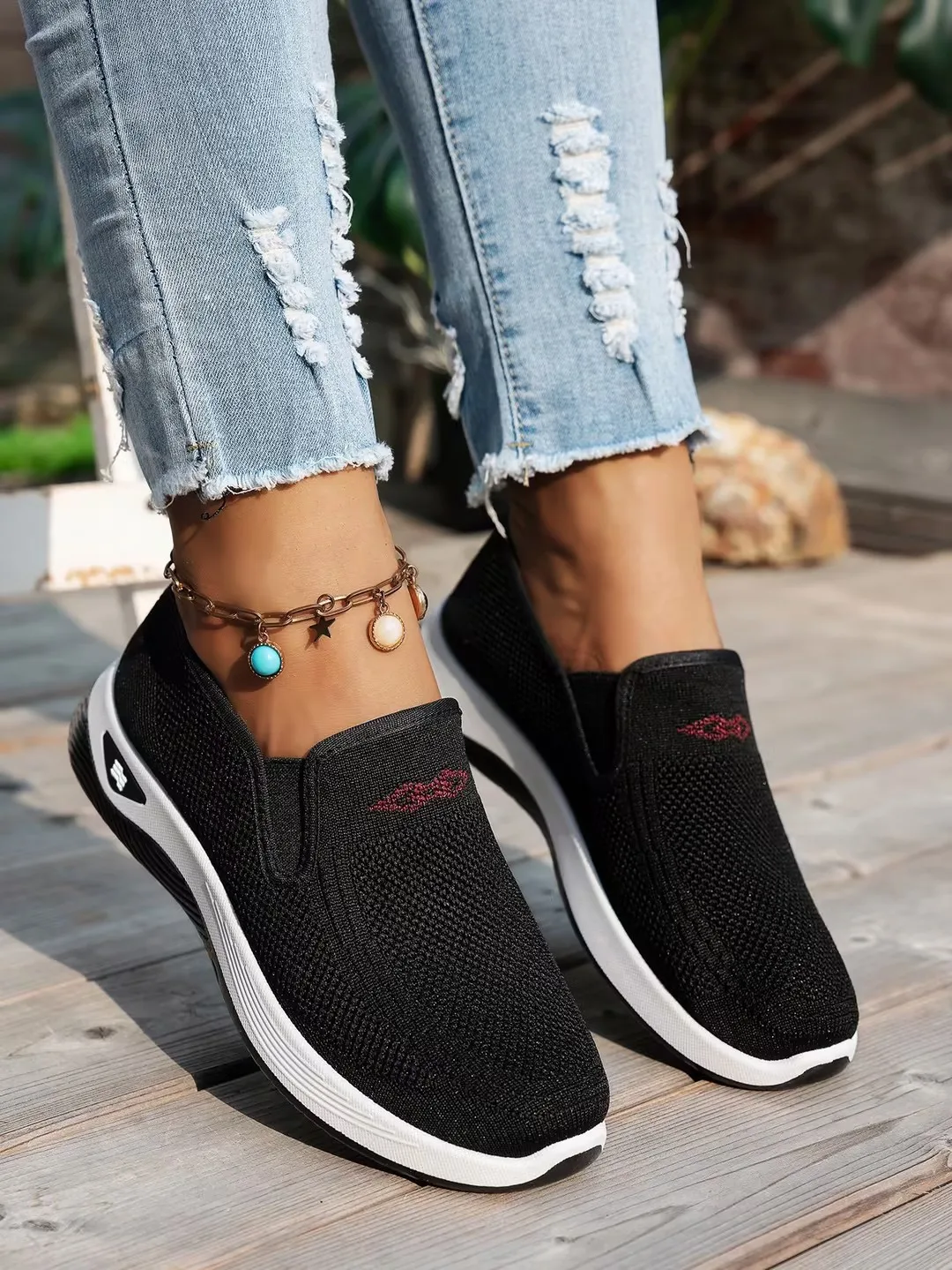 Women's 2026 Spring Autumn Fashionable Single‑Color Work Shoes Convenient Comfortable Casual Daily Footwear Free Shipping