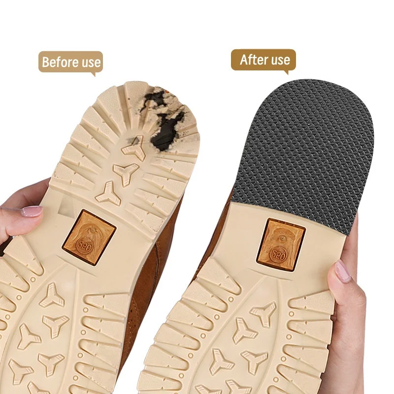 1 Roll Thick Non-Slip Wear-Resistant Shoe Sole Sticker Mute Cushion Insoles Repair Outsole Insoles Wearable Pads Shoe Accessorie