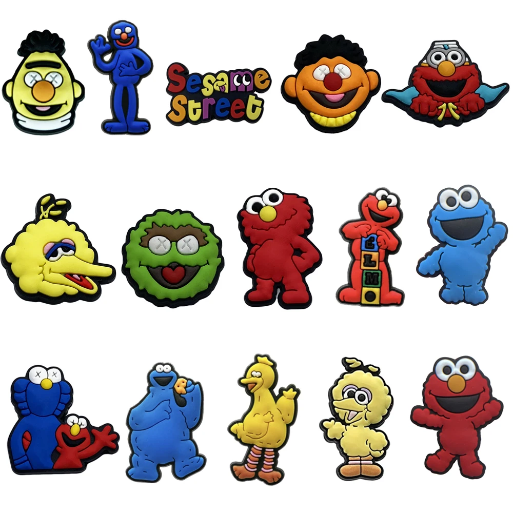 11/15/26Pcs Potdemiel Shoe Charms Cartoon Anime Slipper Shoes Accessories Decorations Clog Sandal Shoe Ornament