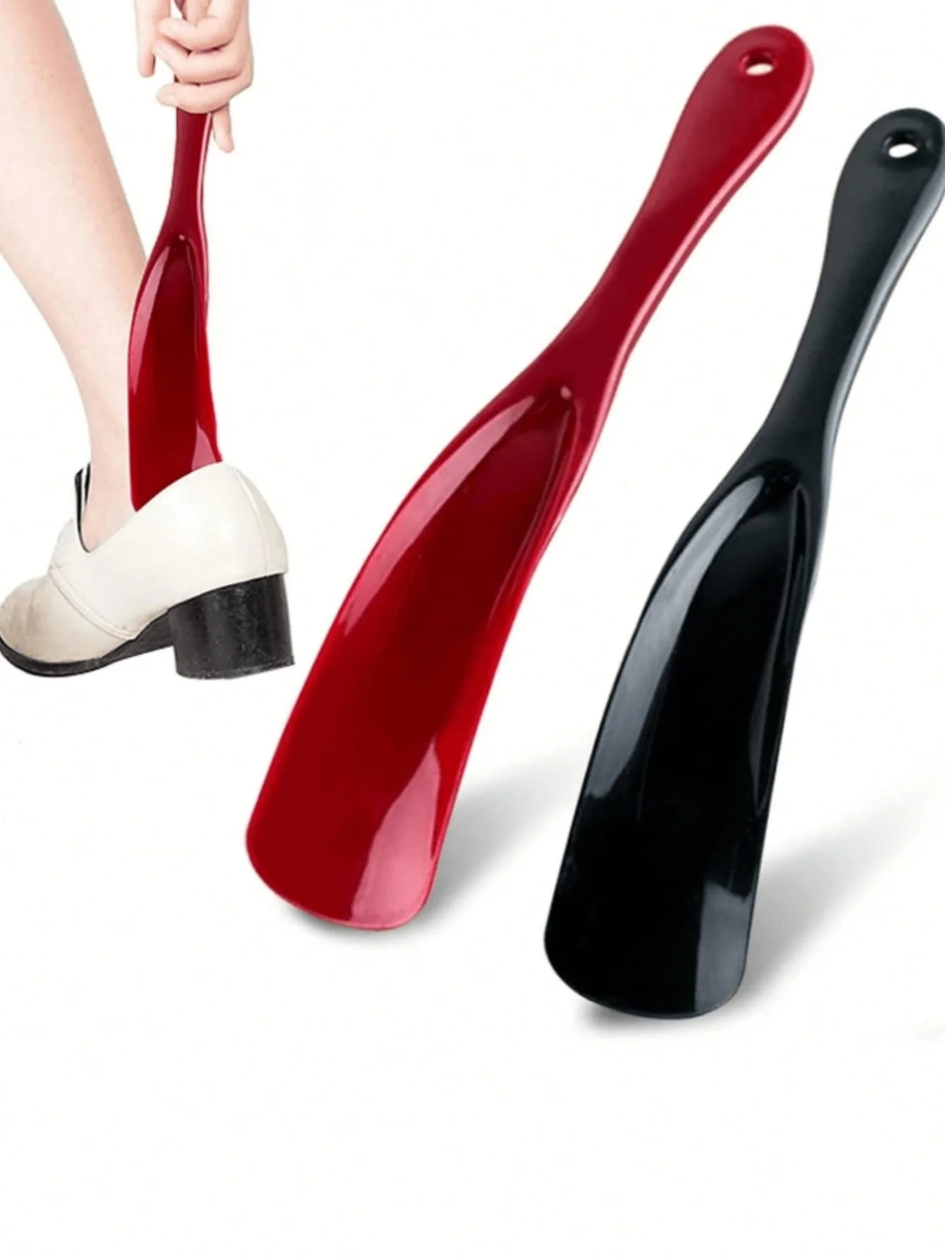 2 portable shoe pullers, hands-free design Suitable for family, traveling, frequent back pain, elderly, pregnant women daily use