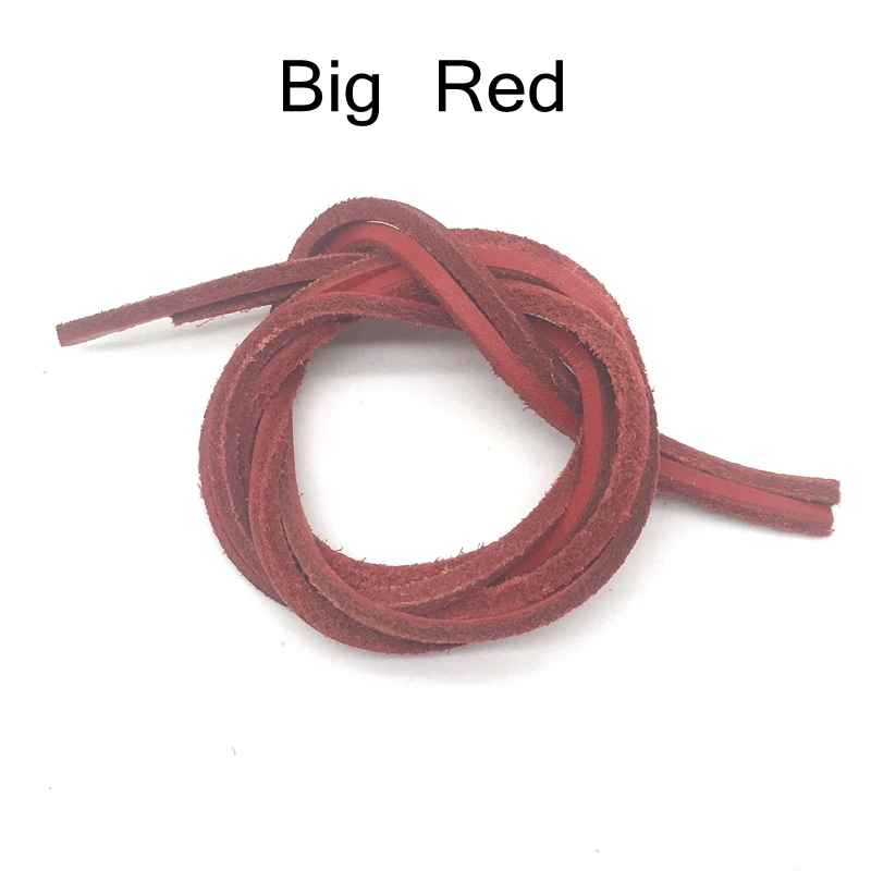 1Pair Cowhide Leather Shoelaces Boots Shoelace 60/80/100/120/140/160cm Loafers Boats Laces Shoe accessories