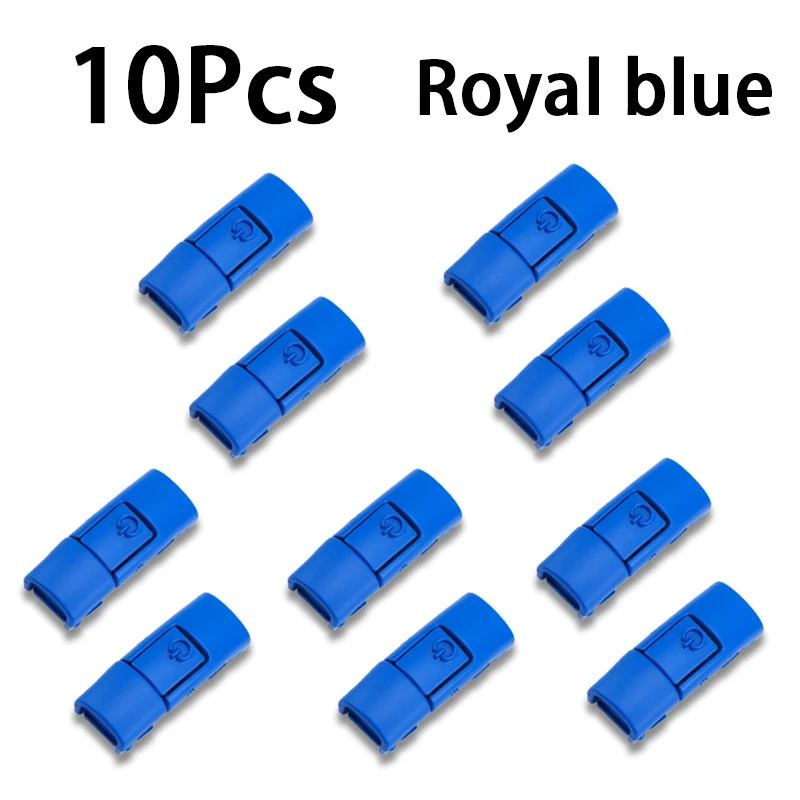 10Pcs Colorful Metal Shoelace Clip Press Buckle Shoelaces Press Lock Shoes Accessories AF1 Sneakers Kits Metal Laces Buckle