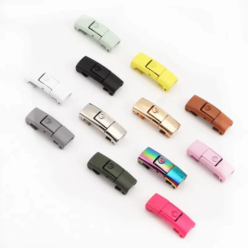 10Pcs Colorful Metal Shoelace Clip Press Buckle Shoelaces Press Lock Shoes Accessories AF1 Sneakers Kits Metal Laces Buckle