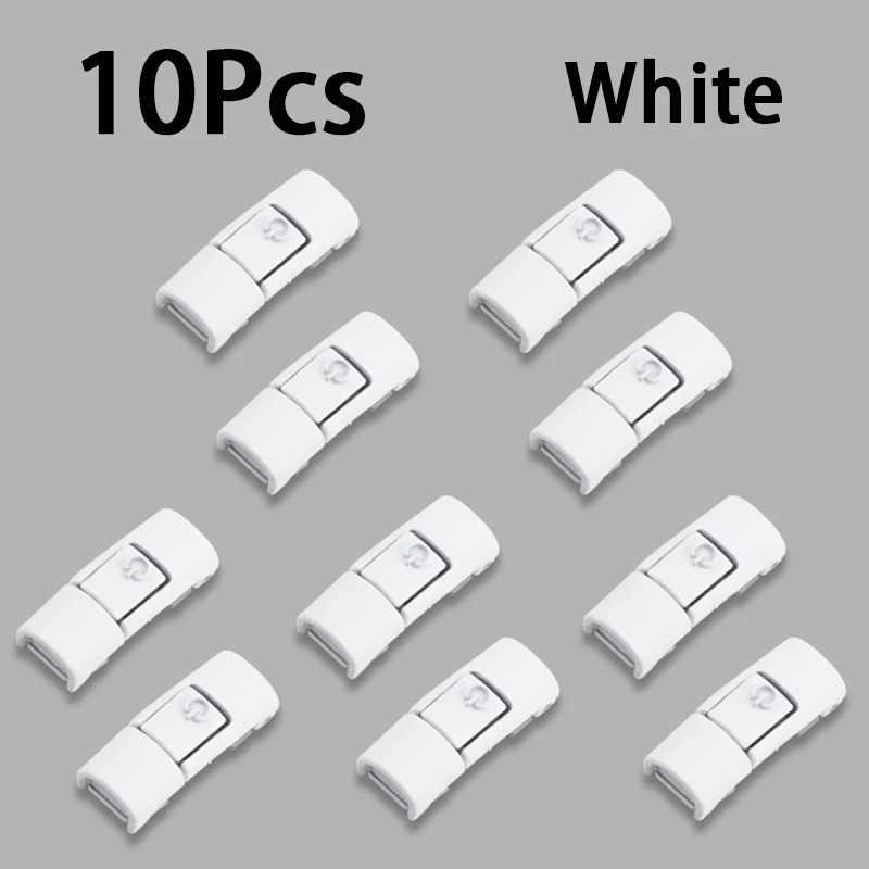 10Pcs Colorful Metal Shoelace Clip Press Buckle Shoelaces Press Lock Shoes Accessories AF1 Sneakers Kits Metal Laces Buckle