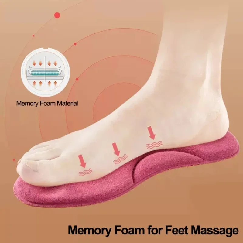 4D Massage Warm Pile Shoes Insoles Super Soft Latex Sports Insole for Feet Running Basket Shoe Sole Arch Support Orthopedic