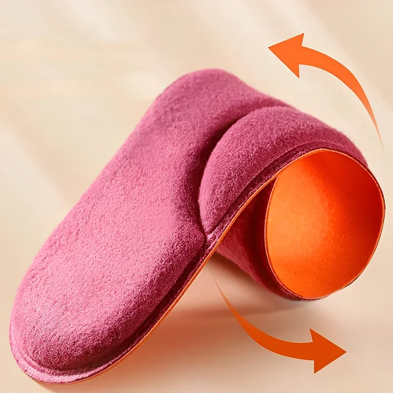 4D Massage Warm Pile Shoes Insoles Super Soft Latex Sports Insole for Feet Running Basket Shoe Sole Arch Support Orthopedic