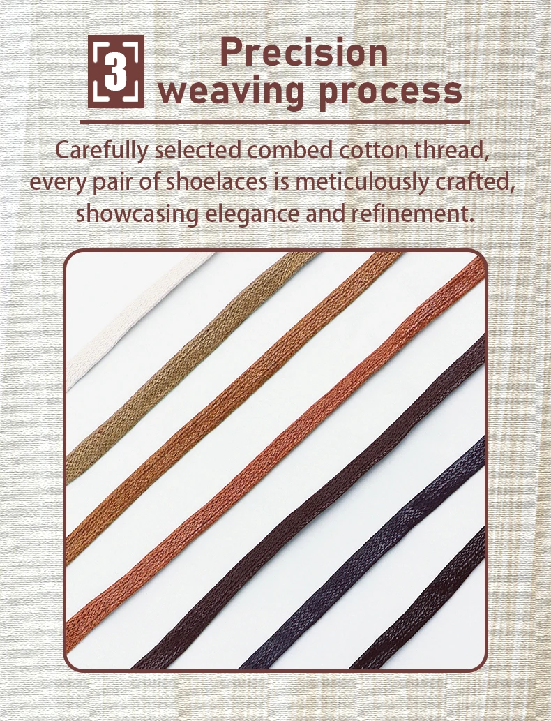 Flat Waxed Cotton Shoelaces Leather Waterproof Casual Shoe Laces Unisex Boots Shoelace Length 60/80/100/120/140/160/180CM Laces