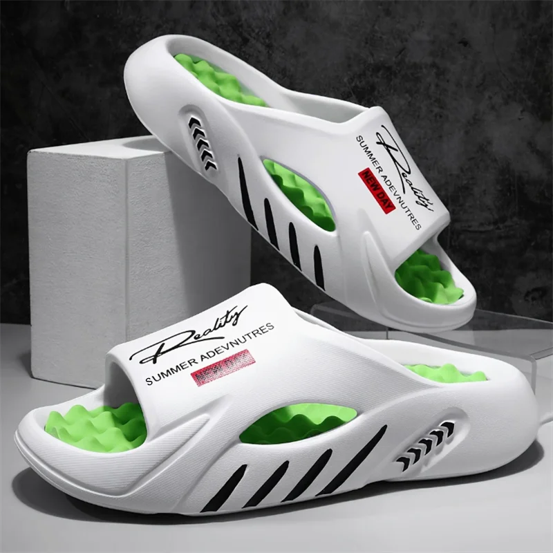 Men's Slippers EVA Non-slip Slides Fashion Slippers Comfortable Men's Slides Casual Sandals Outdoor Indoor Shoes Big Size
