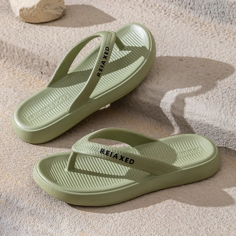 Women's Lightweight Flip Flops Breathable Non-Slip Men Outdoor Couple Beach Ideal for Daily Wear Fashion Slippers