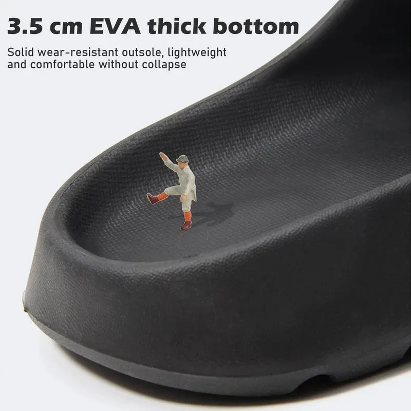 Fashion Brand Women Slippers Summer Classic Sports Sandals Men Casual EVA Flat Slippers Unisex Outdoor Indoor Shoes