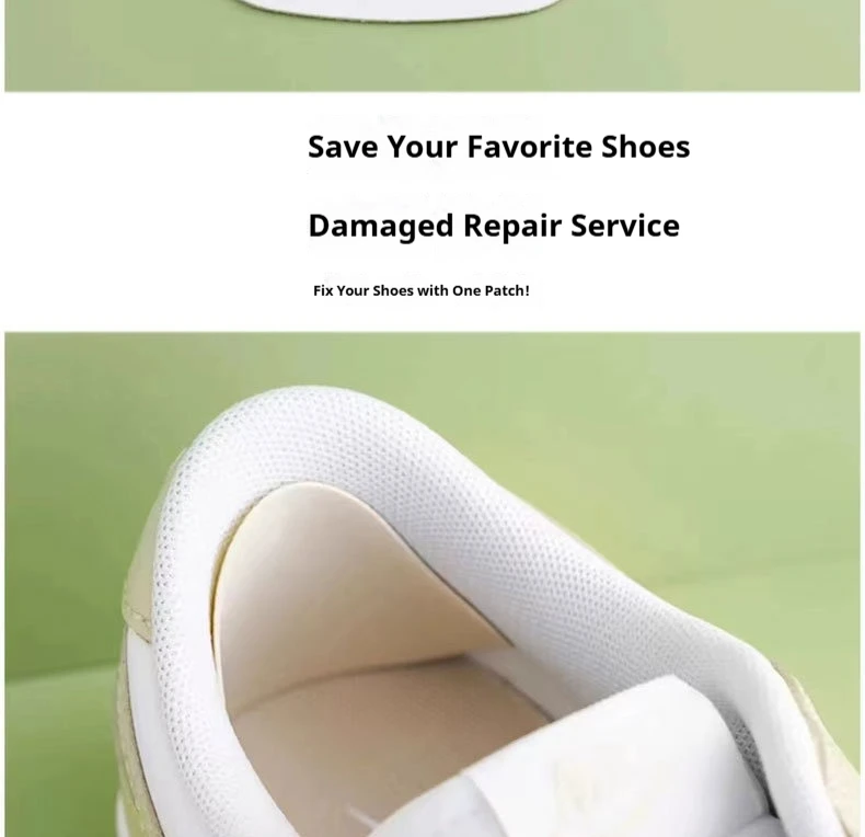 Heel Repair Patches Anti-Wear Heels Protectors Self-Adhesive Heels Pads Suitable for a Variety of Shoes 6Pcs/18Pcs