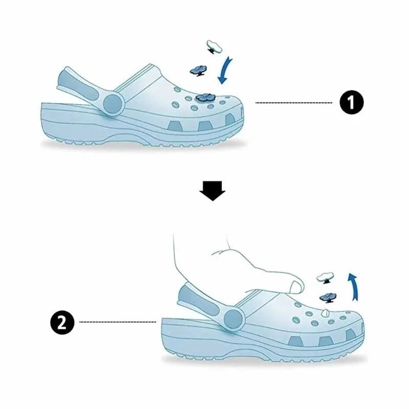 Elegant Bow Shoes Charms Faux Diamond DIY Fashion Ballet Clogs Accessories Suitable for Hole Shoes Sandals Holidays Party Gifts