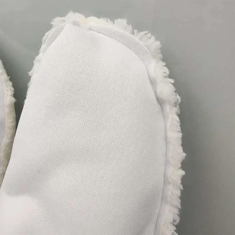 1Pair Thicken Plush Insole for Women Men Shoe Cover Winter Warm Shoe Covers Removable Plush Liner Sandals Beach Shoe Accessories