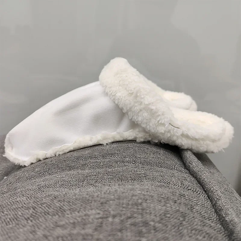 1Pair Thicken Plush Insole for Women Men Shoe Cover Winter Warm Shoe Covers Removable Plush Liner Sandals Beach Shoe Accessories