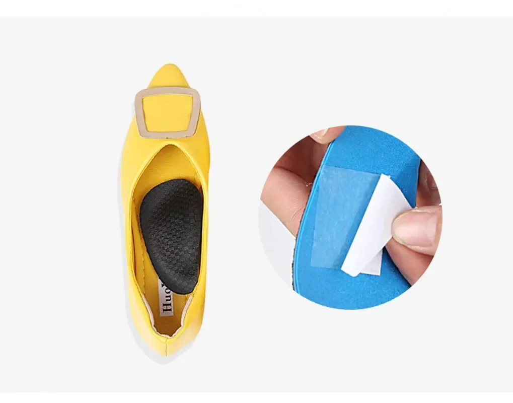 1/2/3/5pairs Sports Palm Foot Pad Flat Arch Support Half Inner Insoles Orthopedic Insoles Correcting Flat Feet Support Foot Pad