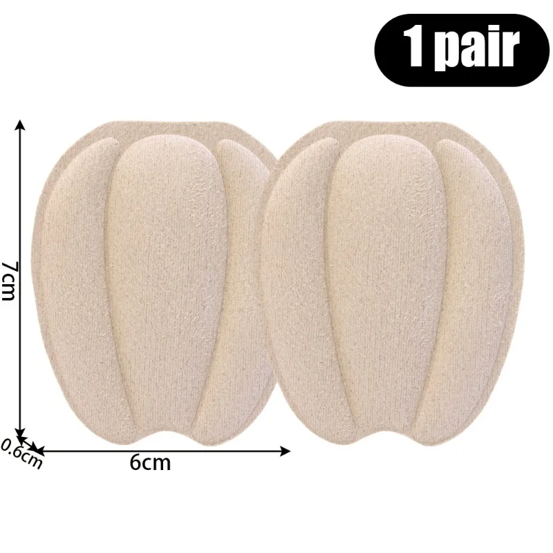 Tongue Sticker Shoe Looseness Anti Slip Pad Insert Soft Rebound Anti-wear and Anti Drop Self-adhesive Adjustable Forefoot Pad