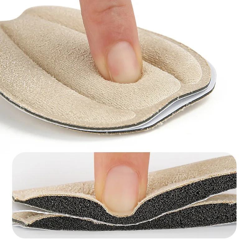 Tongue Sticker Shoe Looseness Anti Slip Pad Insert Soft Rebound Anti-wear and Anti Drop Self-adhesive Adjustable Forefoot Pad