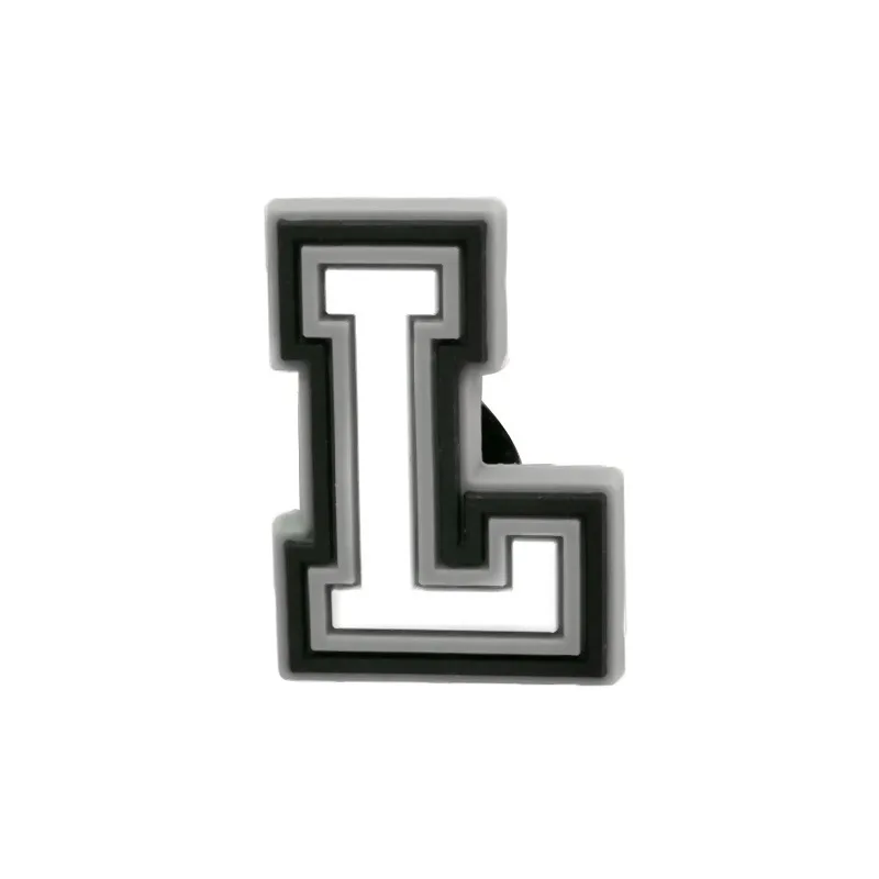 Letter Shoe Charms for Crocs Accessories Alphabet Shoes Charm for Croc Decorations Pins Men Accessory Jeans Woman Clogs Clips