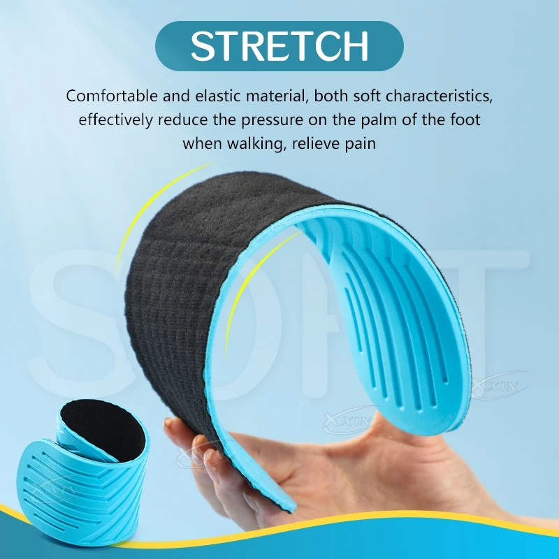 【Xxin】Men Women X Leg Correction Insoles Orthopedic Shoe Pads O Leg Insole Flat Arch Shoe Inserts Size35-46
