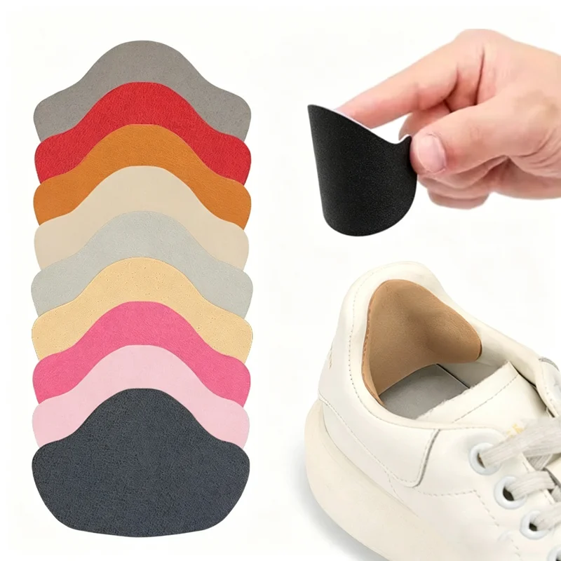 Sneaker Heel Repair Patches Wear-Resistant Shoe Heel Protector Stickers Fix Worn Holes for Sneakers, Leather Shoes