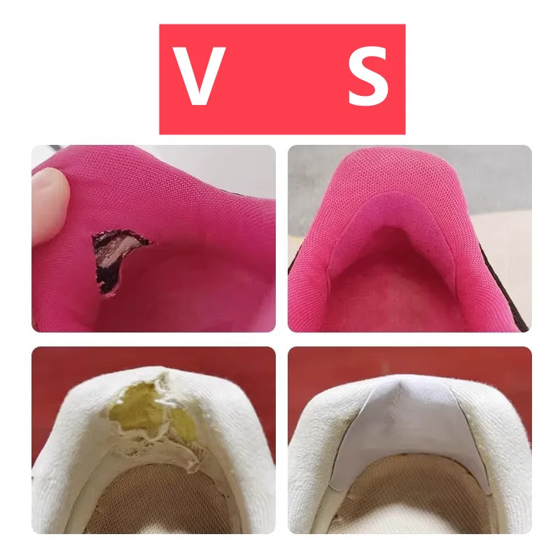 Sneaker Heel Repair Patches Wear-Resistant Shoe Heel Protector Stickers Fix Worn Holes for Sneakers, Leather Shoes