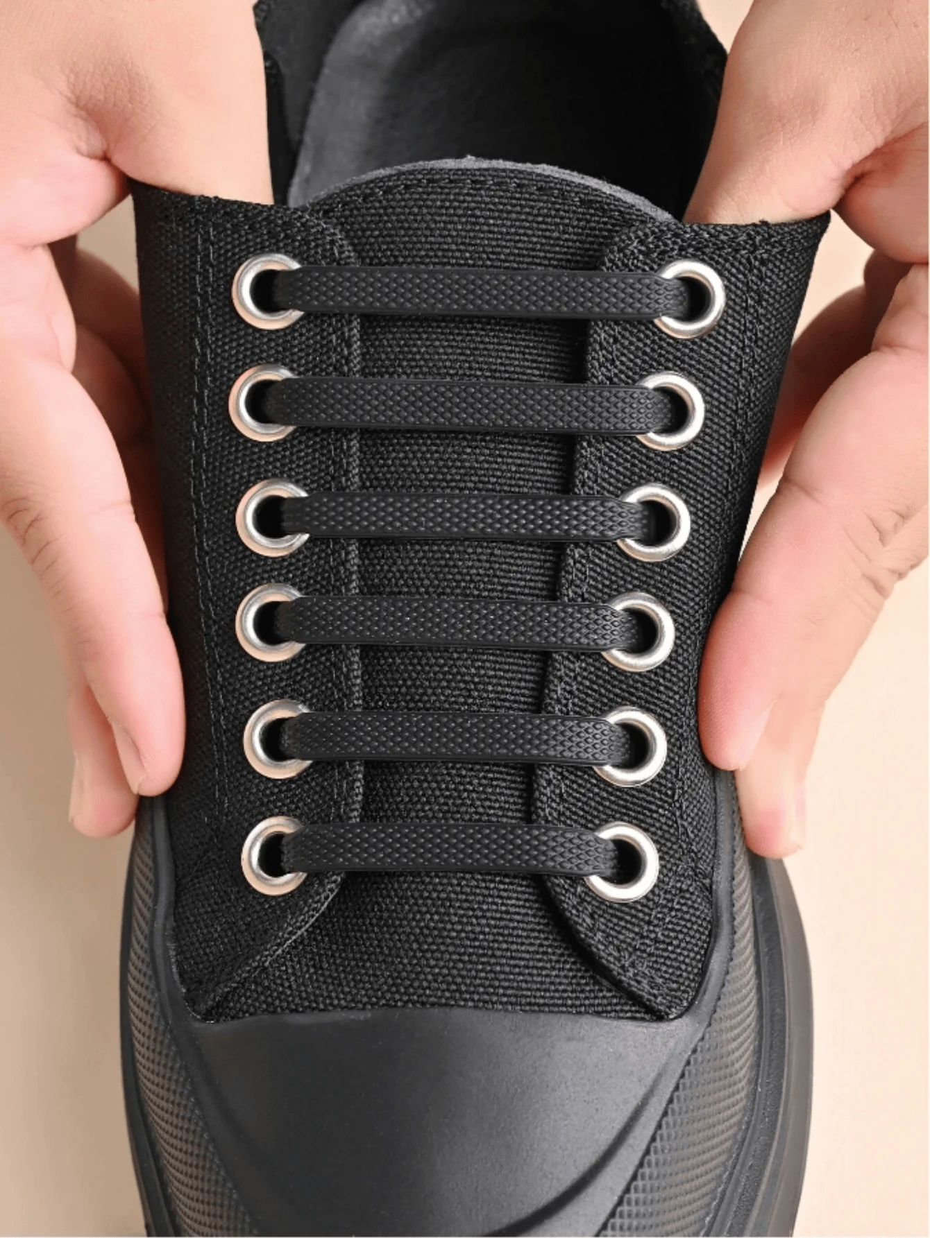 New 16Pcs Elastic Shoe Laces All Sneakers Silicone Stretch Shoelaces Unisex Fashion No Tie Shoelace Rubber Band Shoelaces