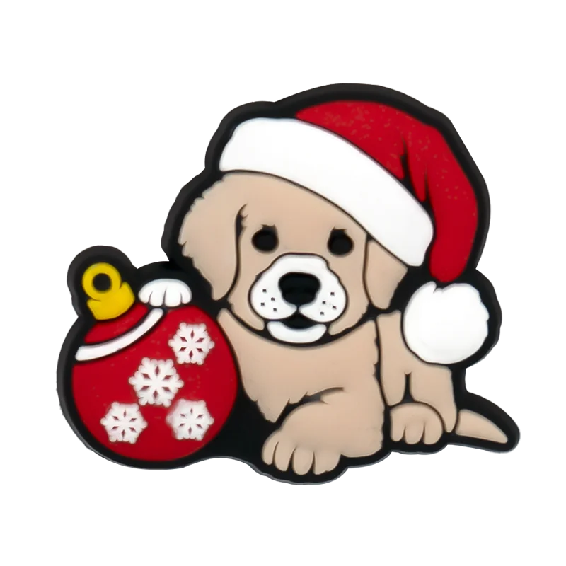 1PCS Cute Dogs Shoe Charms Dog Claw Bone Clogs Accessories Pins Women Men Fashion Style Shoe Decoration Kawaii Dog Sandal Buckle