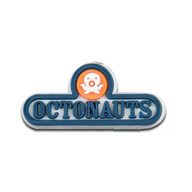 8-17PCS Octonauts Kwazii Shoes Charms for Clog Sandals Decoration Mix Wholesale PVC Cute Shoe Accessories Charms for X-MAS Gift