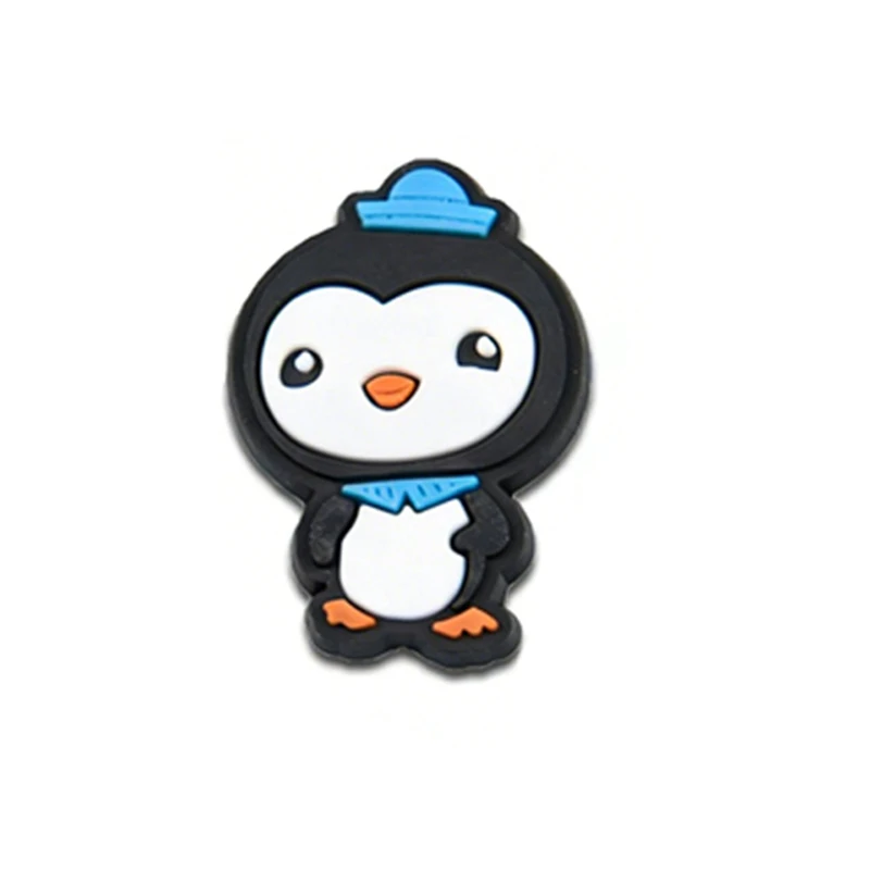 8-17PCS Octonauts Kwazii Shoes Charms for Clog Sandals Decoration Mix Wholesale PVC Cute Shoe Accessories Charms for X-MAS Gift