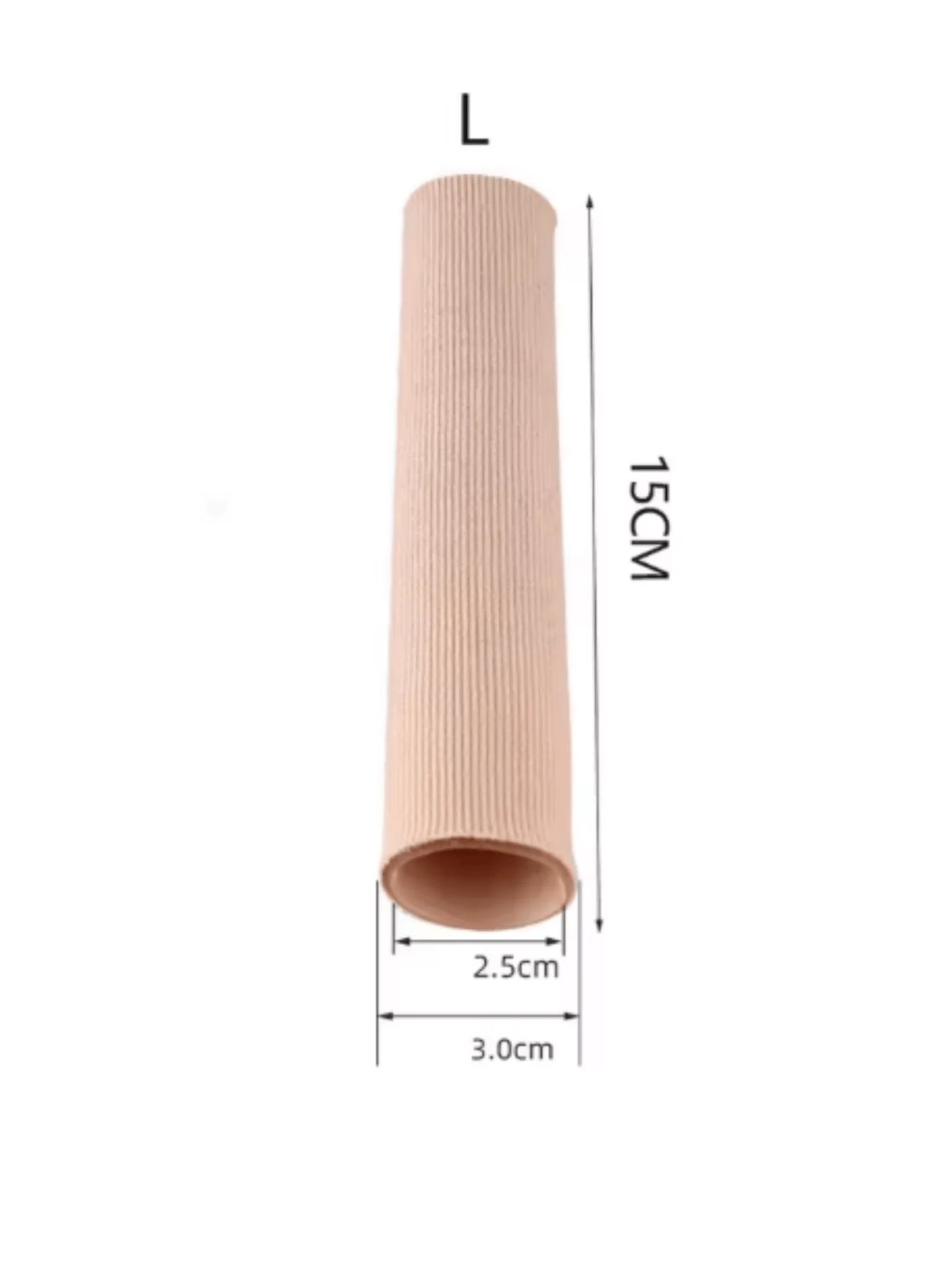Gel Toe Cover Elastic Fiber Finger Protective Tube Toe Protection Pipe Reduce Friction Silicone Foot Protector Feet Care Parts
