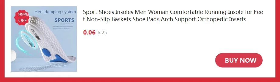Height Increase Insole for Feet Comfort Plantar Fasciitis Shoes Insoles Men Women Sports Air Shock Absorbing Shoe Pads 1/2Pair