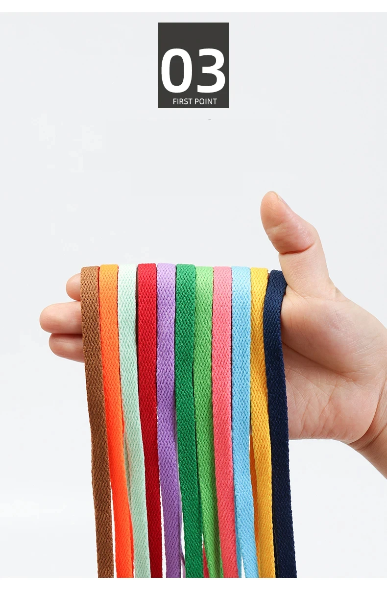 1Pair Flat Shoelaces Classic Shoe Laces Fashion Solid Sports Shoelace Length 100/120/140/160/180cm Shoe Accessories