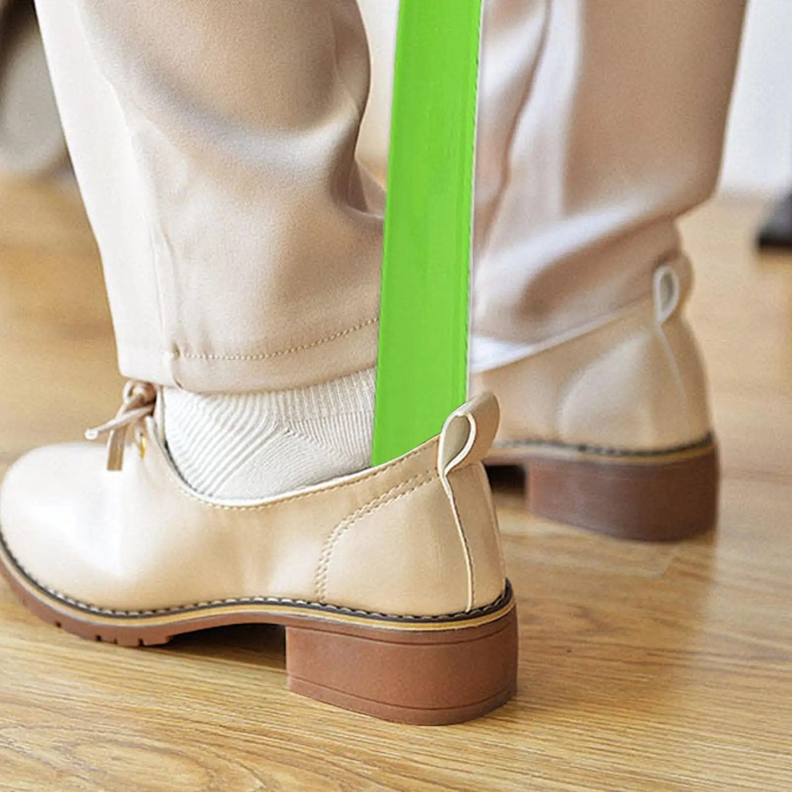 Plastic Extra Long Shoehorn Hotel Household Shoe Wearer Shoes Lifter Lazy Does Not Bend Shoe Draw Helper Shoe Horn