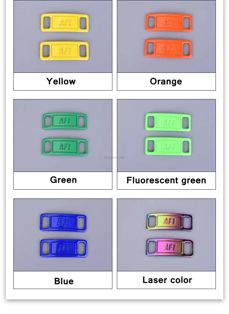 8PCS AF1 Diamond Shoe Charms Fashion Laces Buckle Quality Metal Shoelaces Decorations Chapa Air Force Shoes Accessories one
