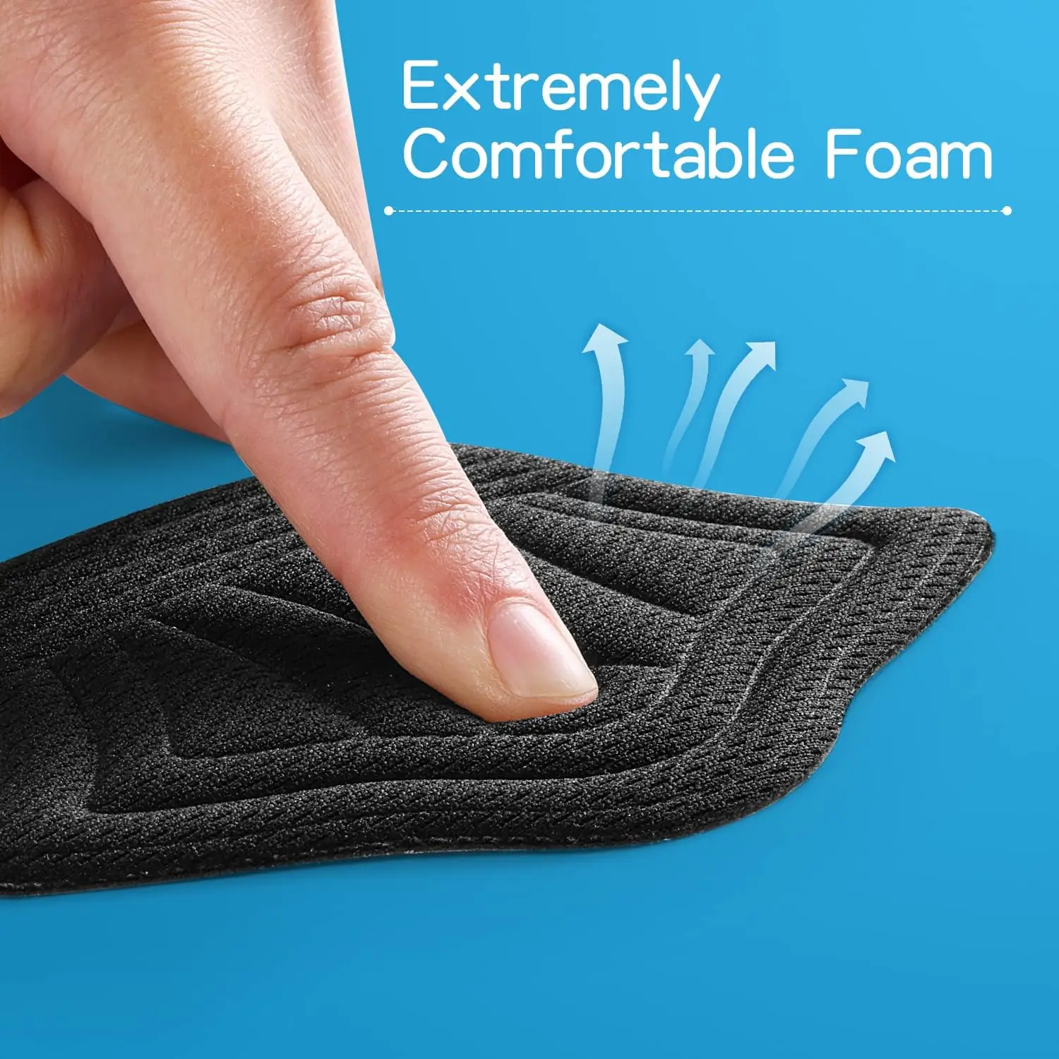 1/3/5Pairs Insoles For Shoes Patch Heel Pads Sport Winter Shoes Pads Back Sticker Adjustable Patches for Sneakers Cushion Insert