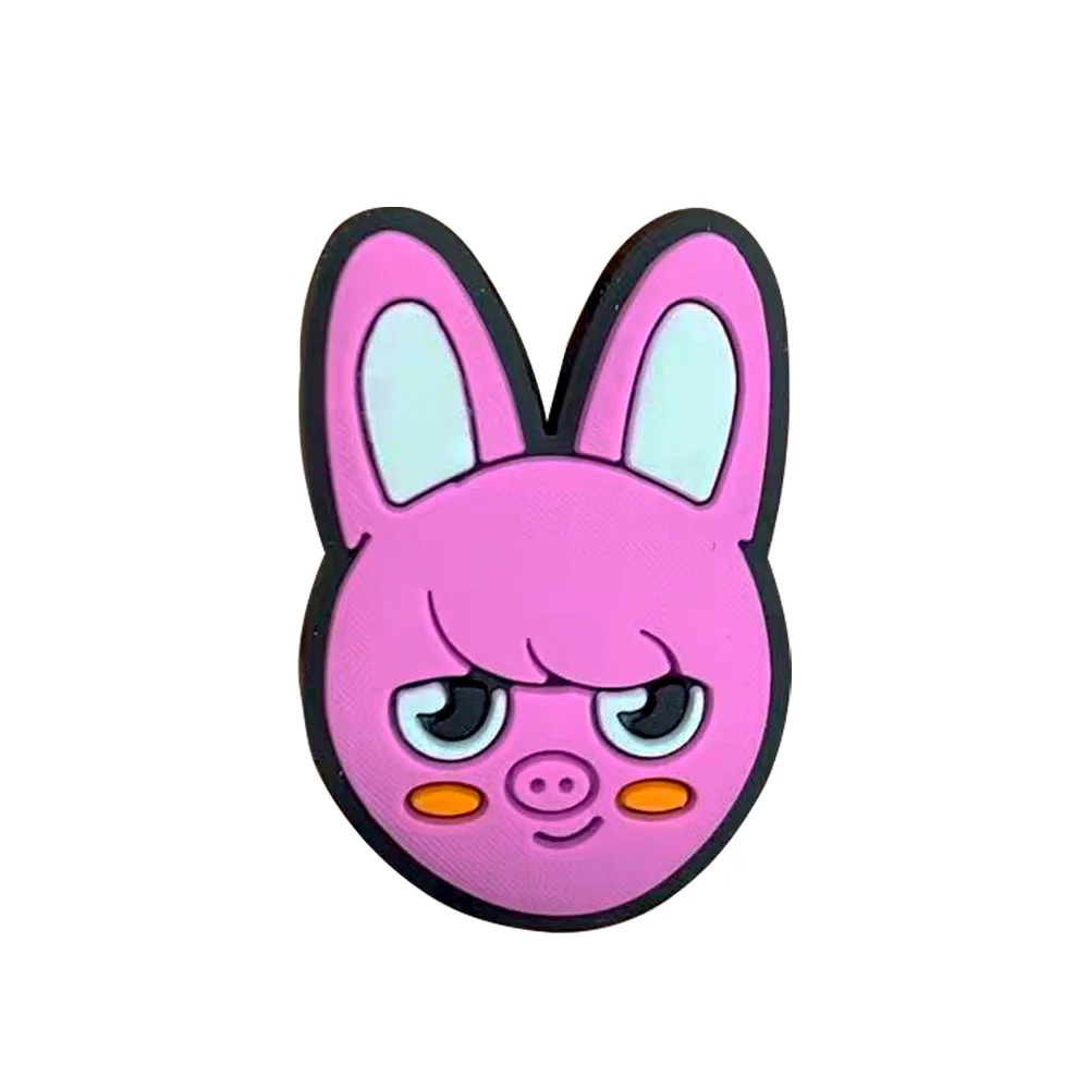 1-10pcs Hot Toys Cartoon Cute Small Animal Series PVC Shoe Accessories DIY Creativity Sandal Wristbands Party Decorations