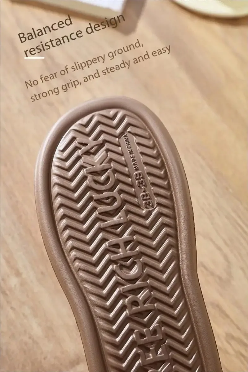Portable Folding Slippers for Women-Portable Travel,Anti Slip Beach,Men's Business Trip,Hotel,Shower Friendly Slipper,Easy Carry