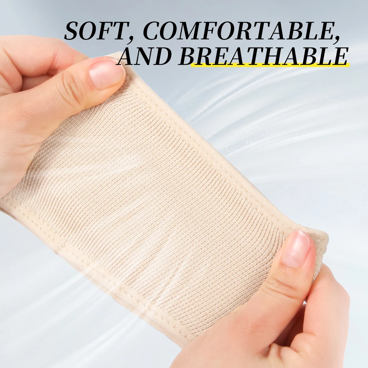 Silicone Gel Metatarsal Pads for Men and Women, Fabric Sleeve Forefoot Cushion Toe Separators for Metatarsalgia & Sesamoiditis
