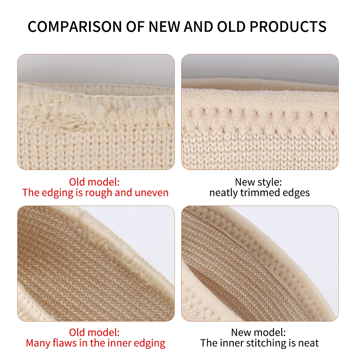 Silicone Gel Metatarsal Pads for Men and Women, Fabric Sleeve Forefoot Cushion Toe Separators for Metatarsalgia & Sesamoiditis