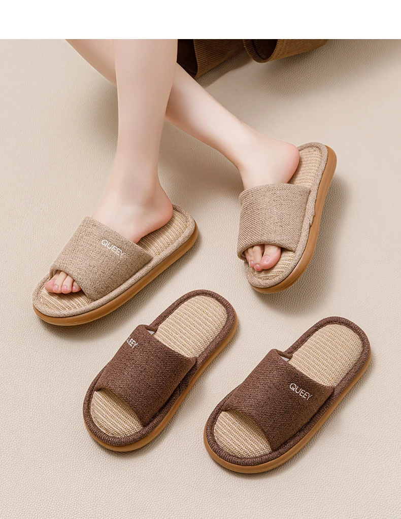 New slippers for women at home, indoor anti Non-Slip couple summer floor slippers Men Shoes For All Seasons