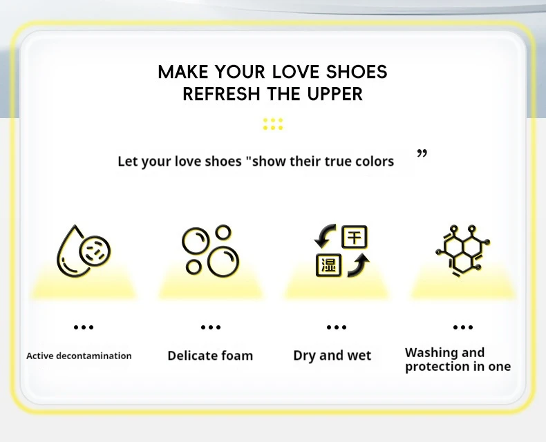 Boot Shoe Fresheners Shoes Cleaner Suit Foam Dry Cleaning 150ML Water-Free Foam Sneakers Cleaning Shoe Brush White Shoe Suede