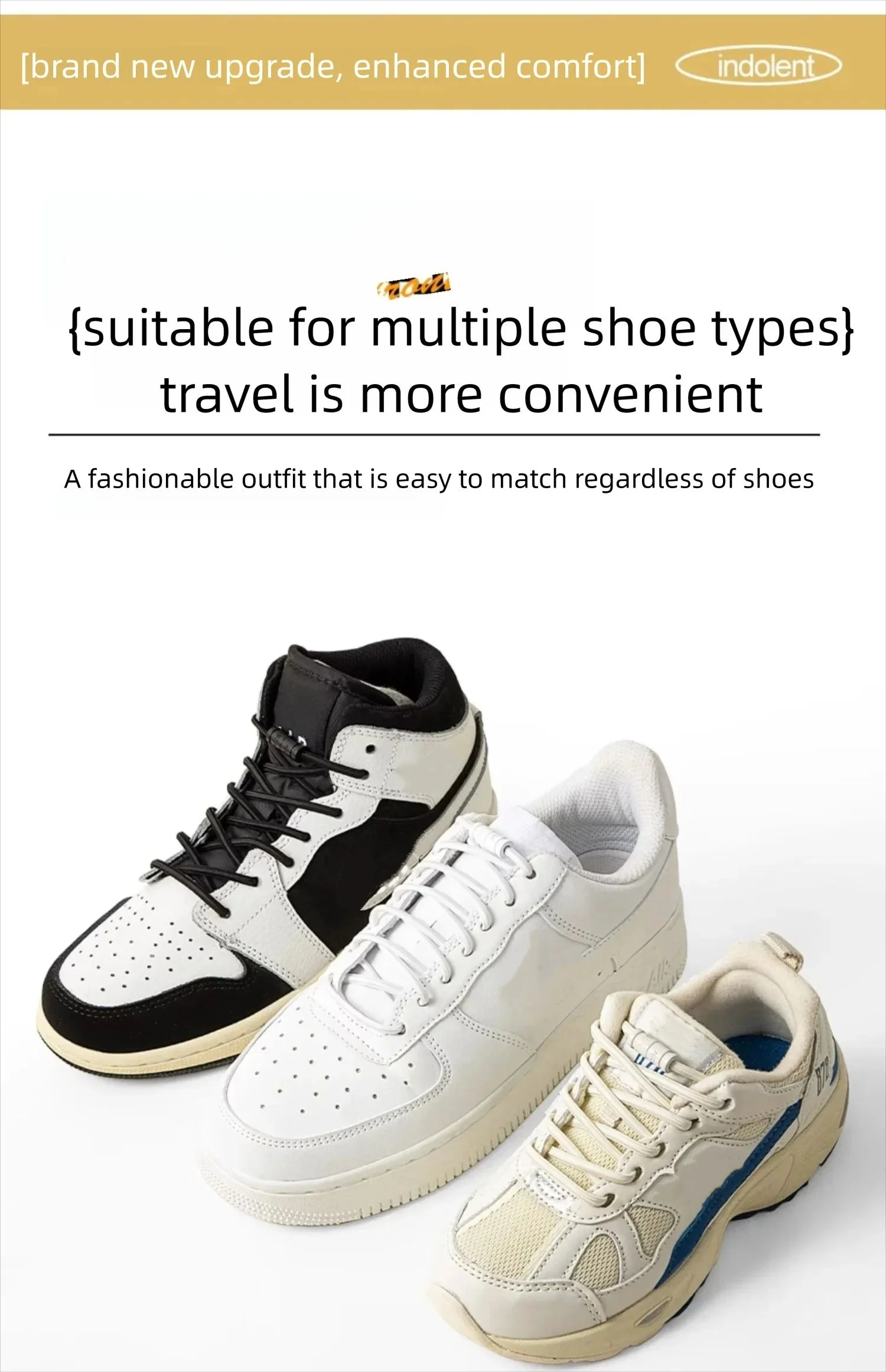 Colorful Metal Lock Sneakers Elastic Shoelaces No-Tie Sports Shoe Laces Stretch Rubber Shoestrings for Easy Wear
